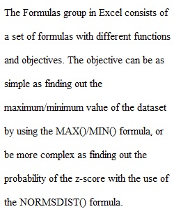 Data Analysis With Spreadsheets -Discussion